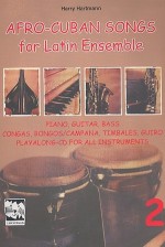 Afro-Cuban-Songs für Latin-Ensemble, Band 2